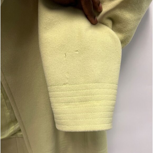 Vintage Louben Womens Wool & Cashmere Blend Mint Green Blazer Jacket Sz 8 - Picture 8 of 9